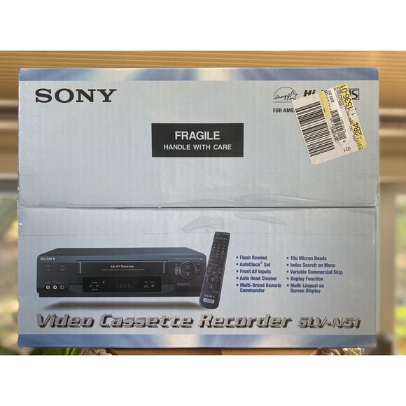 Vintage SONY VCR SLV-N51 - New In Sealed Box - Hi-Fi Stereo Sound - Picture 9 of 9
